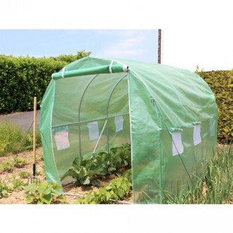 Serre tunnel 6 m2 l.200 x p.300 x h.200 cm