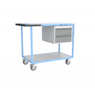 Servante établi équipée 1 bloc 2 tiroirs 250 kg - 880707102