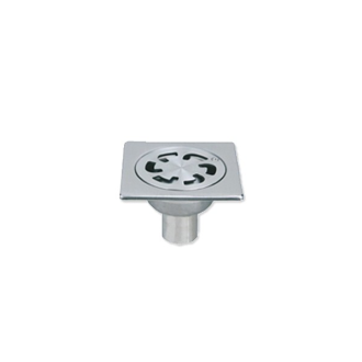 Siphon de sol inox solusec pour tube 50 verticale - dimensions aux choix