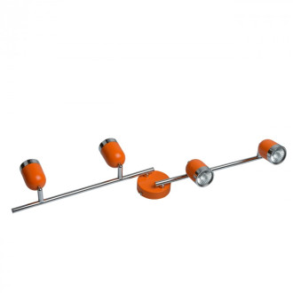 Spot orange techno 4 ampoules 17 cm