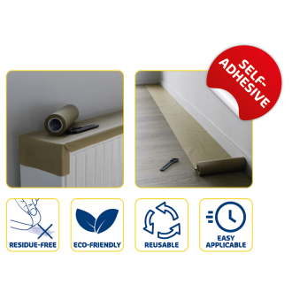 Papier de masquage adhésif HPX pour masquage rapide - 74 mm x 30 m - CP7530