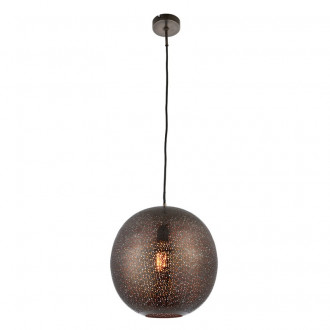 Suspension abu, étain antique