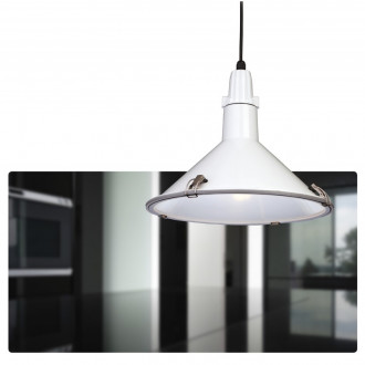 Suspension eden, blanc