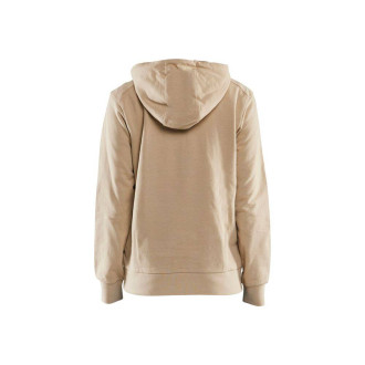 Sweat-shirt de travail à capuche imprimé 3D femme 100% coton blaklader beige 356011582509 - Taille au choix