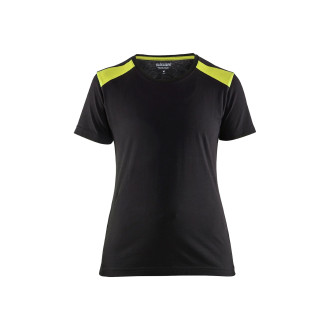 T-shirt bicolore femme 34791042 - Couleur au choix