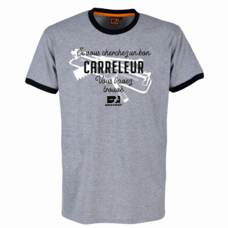 Tee-shirt carreleur bosseur - 11653