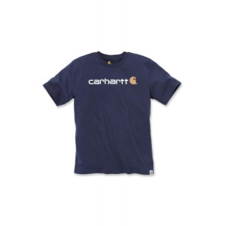 Tee-shirt sleeve logo coloris bleu taille m
