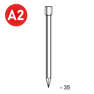 Pointes TH inox 1,8 x 35 mm - 2,5 kg - TH180359