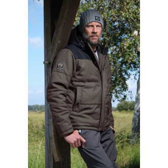 Gilet bosseur bear - ebène/noir - l - 11724-021