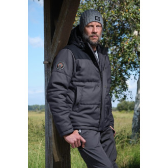 Gilet bosseur bear - graphite/noir - m - 11724-002