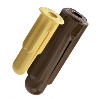 Boîte 100 chevilles crampon 4/7 VINMER - Ø percage 8 mm - 133105 