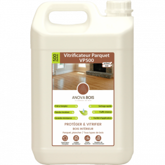 Vitrificateur parquet Incolore mat 1L VP500001M - Plancher mat ou brillant en Bois AnovaBois