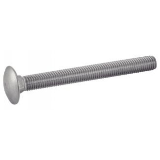 Boîte 100 vis métaux tête ronde collet carré inox a2 din 603 acton - 8 x 50 mm - 622138x50