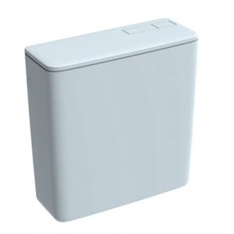 Réservoir apparent GEBERIT AP128 - Rinçage double touche, alimentation latérale - 128.317.11.5