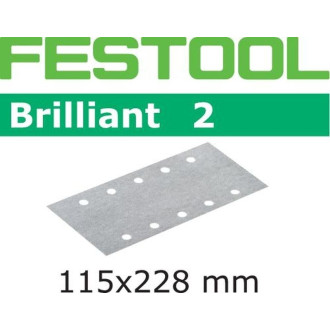 Abrasifs festool stf 115x228 p100 br2 - boite de 100 - 492825