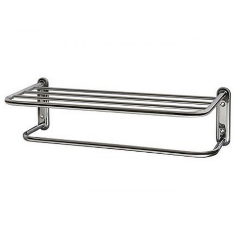 Rack à serviette porte serviette chromé acier inoxydable