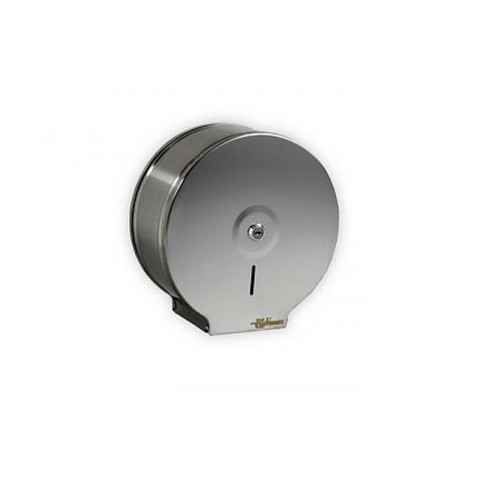 Distributeur papier toilette maxi jumbo inox brossé serie masterline