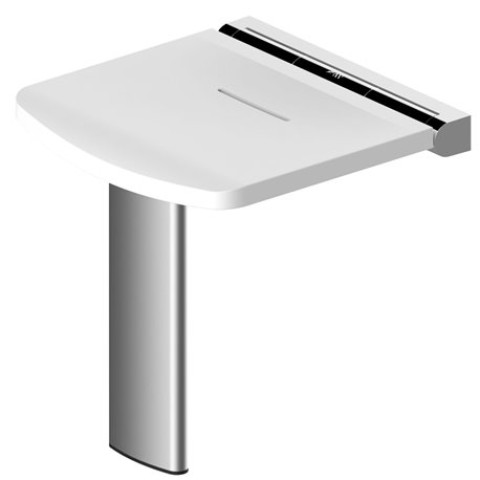 Siège rabattable compact onyx akw blanc - 02802wh-ls