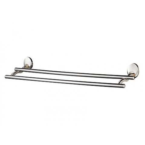 Porte serviette mural double barre