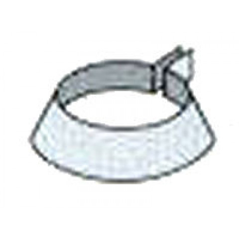 Larmier seul pour conduit spécial gaz alu/alu - Diamètre int. : 125