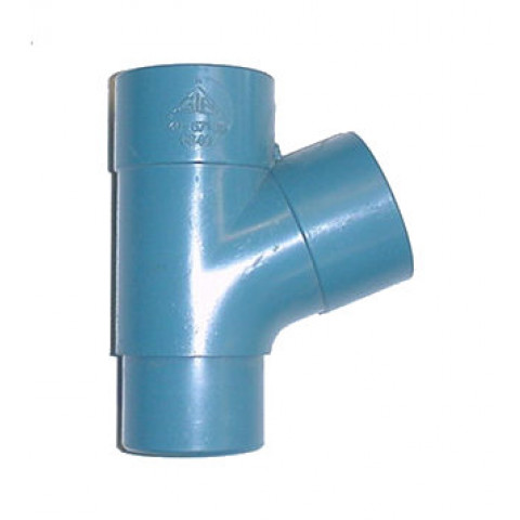 Culotte Mâle / Femelle simple PVC - 67 30 - Diamètre 40 mm