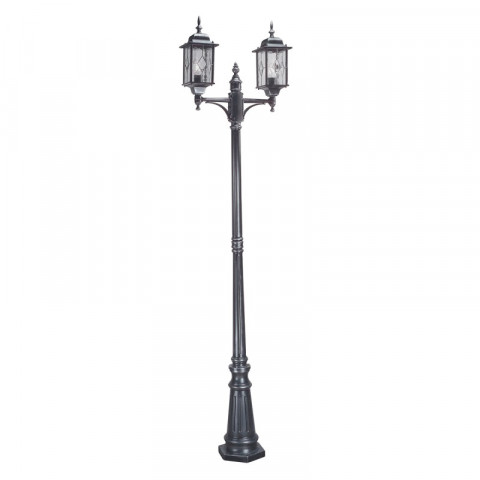 Lampadaire wexford, noir / argent, 228 cm