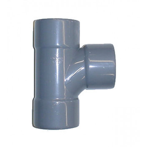 Culotte Femelle / Femelle simple PVC - 87 30 - Diamètre 100 mm