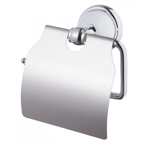 Dérouleur porte papier toilette avec cache serie grenada à fixer ou à coller