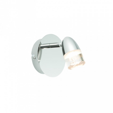 Applique saul, nickel et acrylique, 1 ampoule