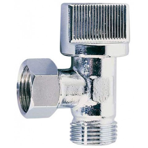Robinet wc manette 1/4t eq chromé 12x17