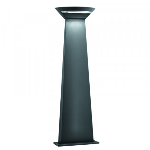 Borne 80 cm led outdoor, en aluminium et polycarbonate