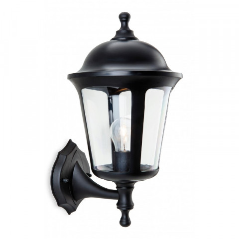 Applique boston, haut, polycarbonate noir