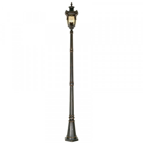 Lampadaire philadelphia, bronze antique, 237 cm