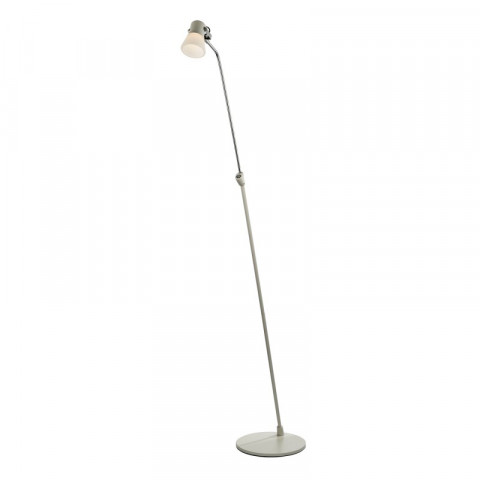 Lampadaire whiteall, blanc et verre