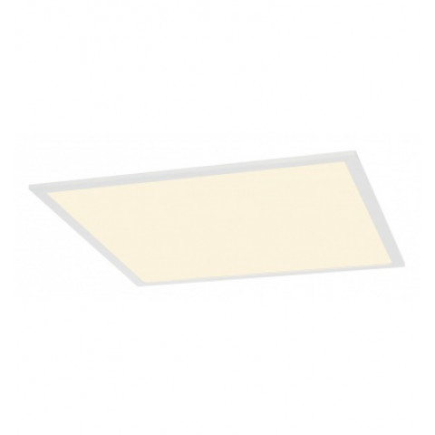 1-vidual led panel pour plafond à dalles, 62,5x62,5, blanc - éclairage au choix