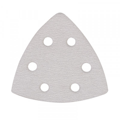 10 feuilles abrasives triangulaires stéarate 90 mm - Grain 320