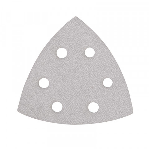 10 feuilles abrasives triangulaires stéarate 90 mm - Grain 400