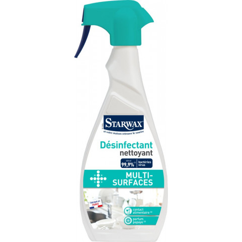 Désinfectant nettoyant multi-surfaces 500ml starwax - 28170818