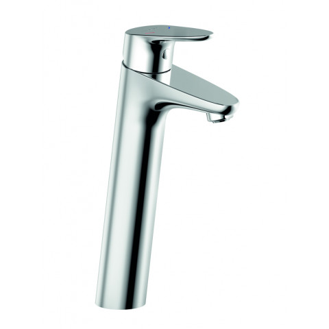 Mitigeur de lavabo haut chrome serie palma avec vidage pop up push