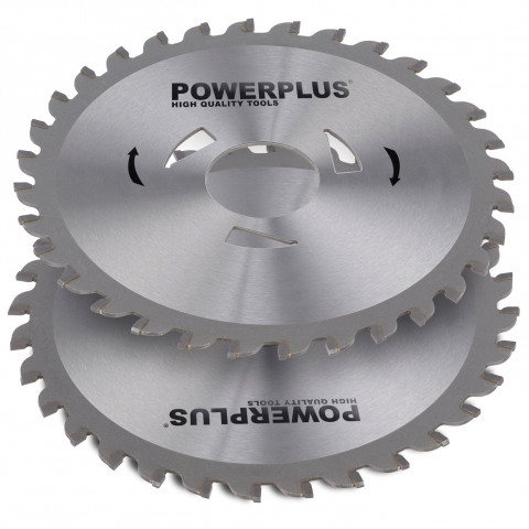 Lame de scie 115mm 32d 2pcs  powx0680a