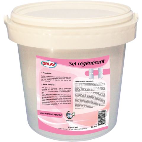 Orlav régénérant lave vaisselle 5kg - hyd 002012902 - sel regenérant - hydrachim