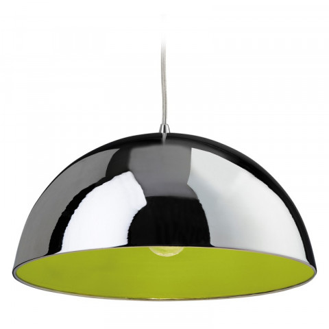 Suspension bistro, chrome / vert