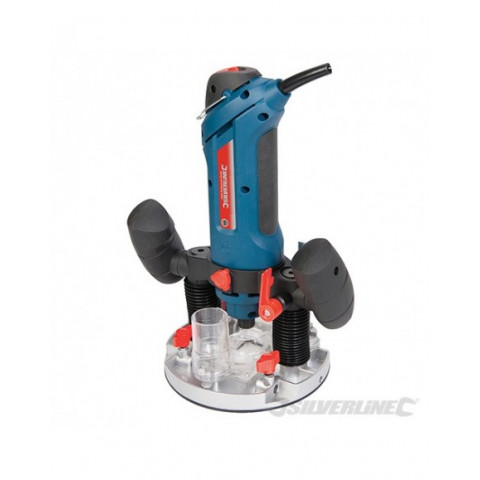 Silverline défonceuse multifonction silverstorm 600 w 270289