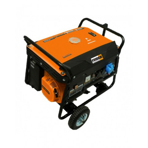 Feider groupe electrogene chantier avec kit de roue fgpro7000r-a