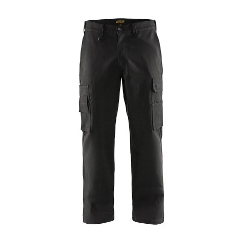 Pantalon Cargo coton Noir 14001370 - Taille au choix 