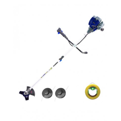 Hyundai débroussailleuse thermique 30 cm3 + fii nylon 12m hdt3b12