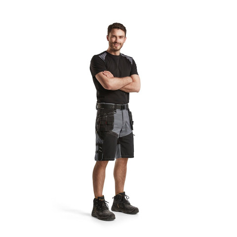 Short X1500 Gris-Clair/Noir 15021370 - Taille au choix