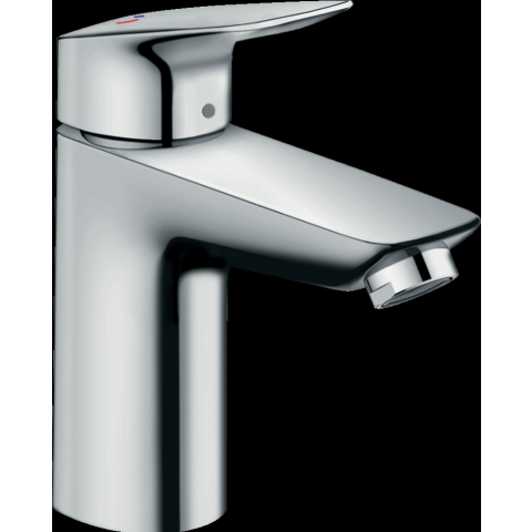 Mitigeur de lavabo HANSGROHE Logis CH3 CoolStart avec tirette et vidage synthétique chromé - 71102000