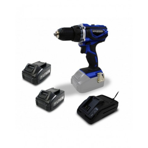 Hyundai perceuse sans fil 20 volts lithium hpv20v2b4a