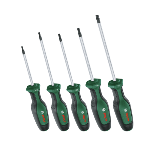 Set de tournevis Torx haute performance - 5 pièces - BOSCH - 1600A02BX6